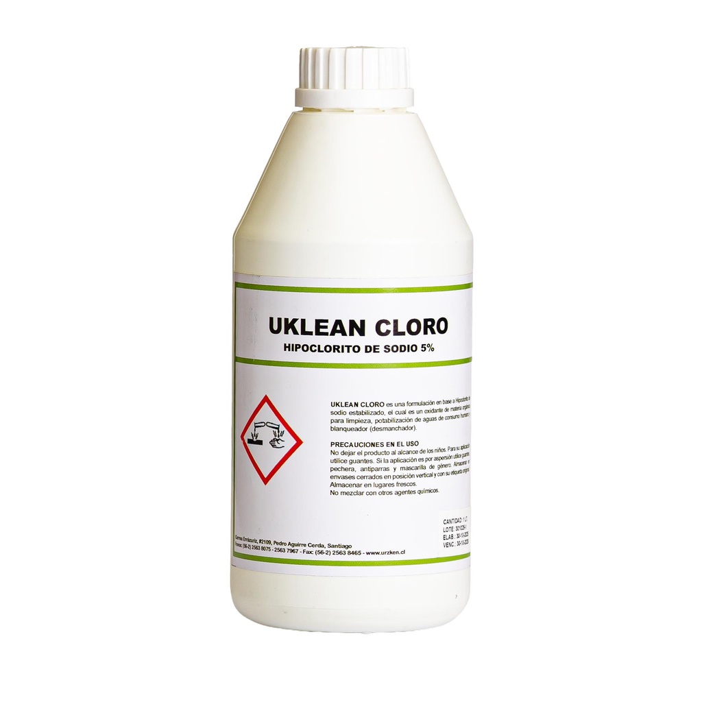 HIPOCLORITO - 5% LITRO