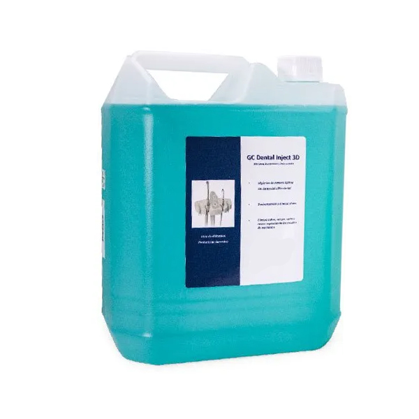 DESINFECTANTE DENTAL INJECTION 3D FCO 5 LT - GC-CLEAN