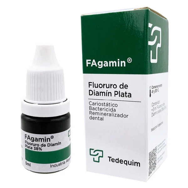 FAGAMIN FLUORURO DIAMINO PLATA 38% - FRASCO 5ML