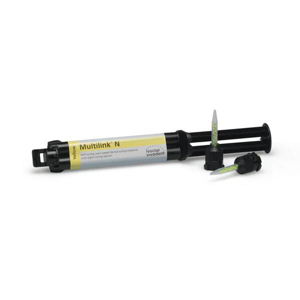 CEMENTO RESINA - AUTOCURADO - MULTILINK ,REPOSICION JERINGA AMARILLA - IVOCLAR
