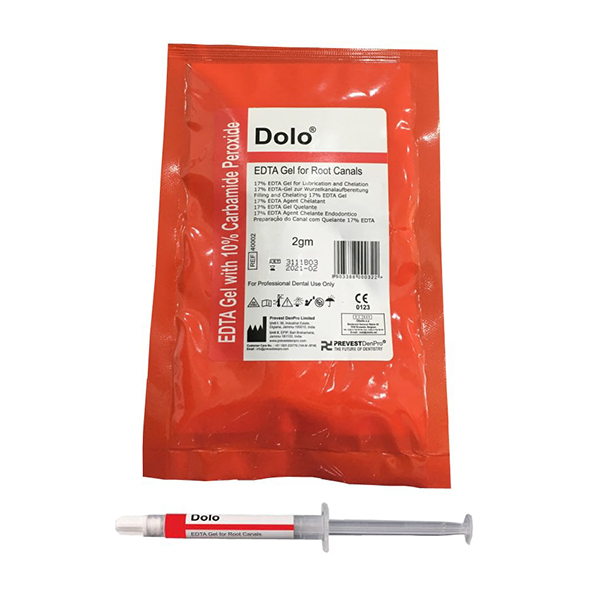 EDTA - DOLO ENDOGEL EDTA 17% JERINGA 2 GRAMOS UNIDAD - PREVEST