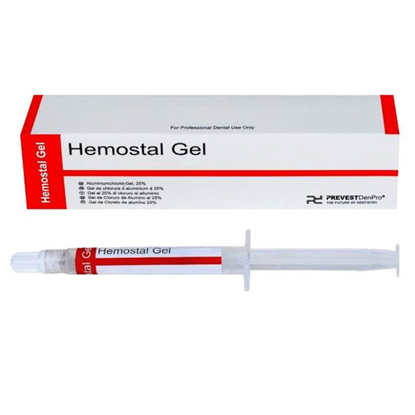 HEMOSTATICO - HEMOSTAL GEL JERINGA 3 GR UNIDAD - PREVEST