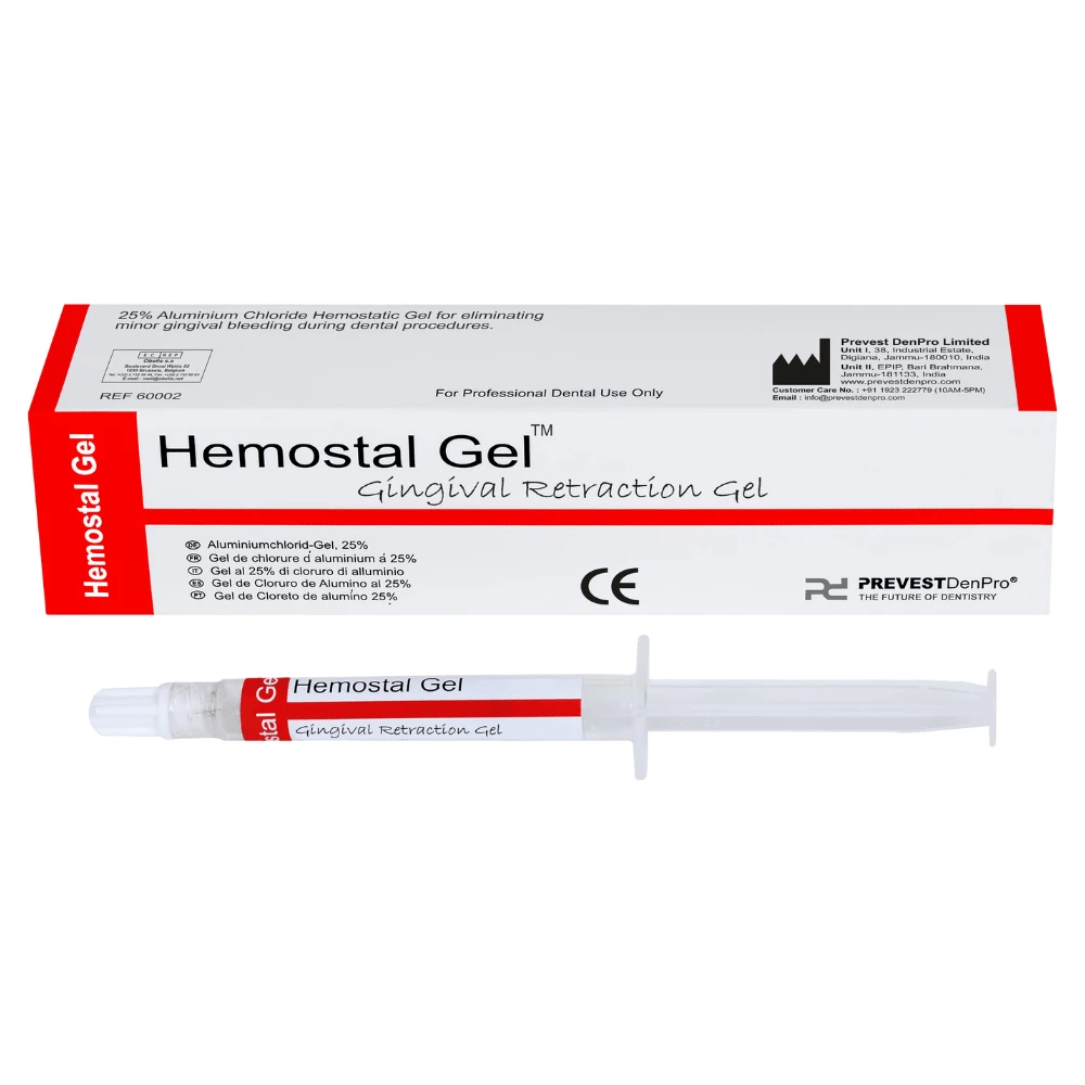 HEMOSTATICO - HEMOSTAL GEL JERINGA 3 GR UNIDAD - PREVEST