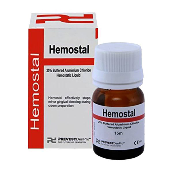 HEMOSTATICO - HEMOSTAL LIQUIDO FRASCO 15ML - PREVEST