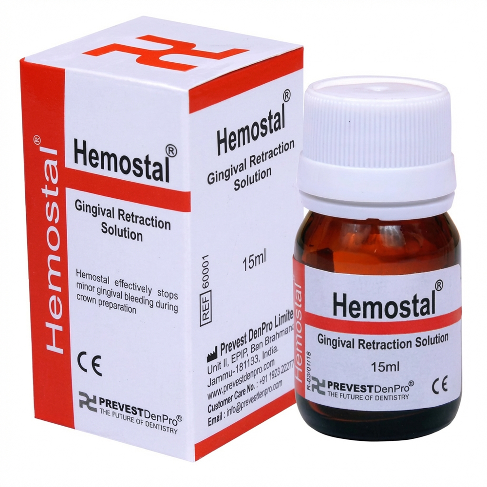 HEMOSTATICO - HEMOSTAL LIQUIDO FRASCO 15ML - PREVEST