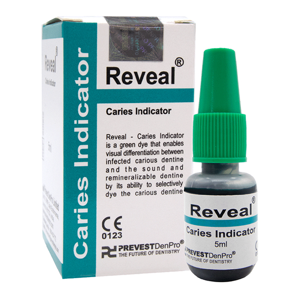 REVELADOR CARIES VERDE - REVEAL FRASCO 5 ML - PREVEST