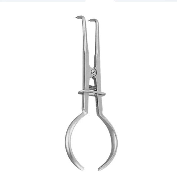 PORTACLAMPS RECTO TIPO STOKES 17.5 CM - LEOINOX