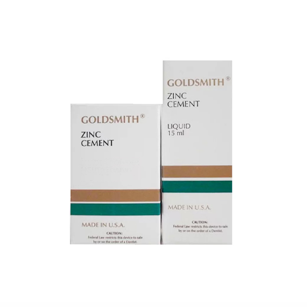 CEMENTO FOSFATO - ZINC F+ 30 GRS POLVO 15ML LIQUIDO - GOLDSMITH