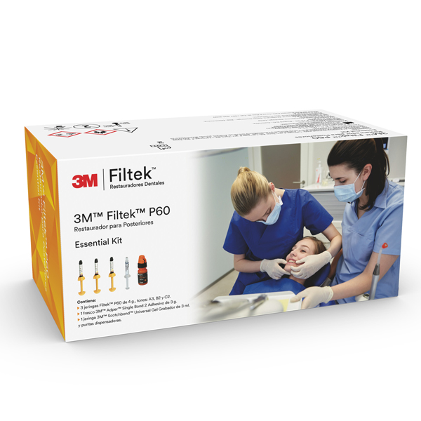 COMPOSITE - KIT FILTEK P60 ESENTIAL KIT X 3 JER P60+SB2 3GR+ETCHANT GEL JER+ACCESORIES