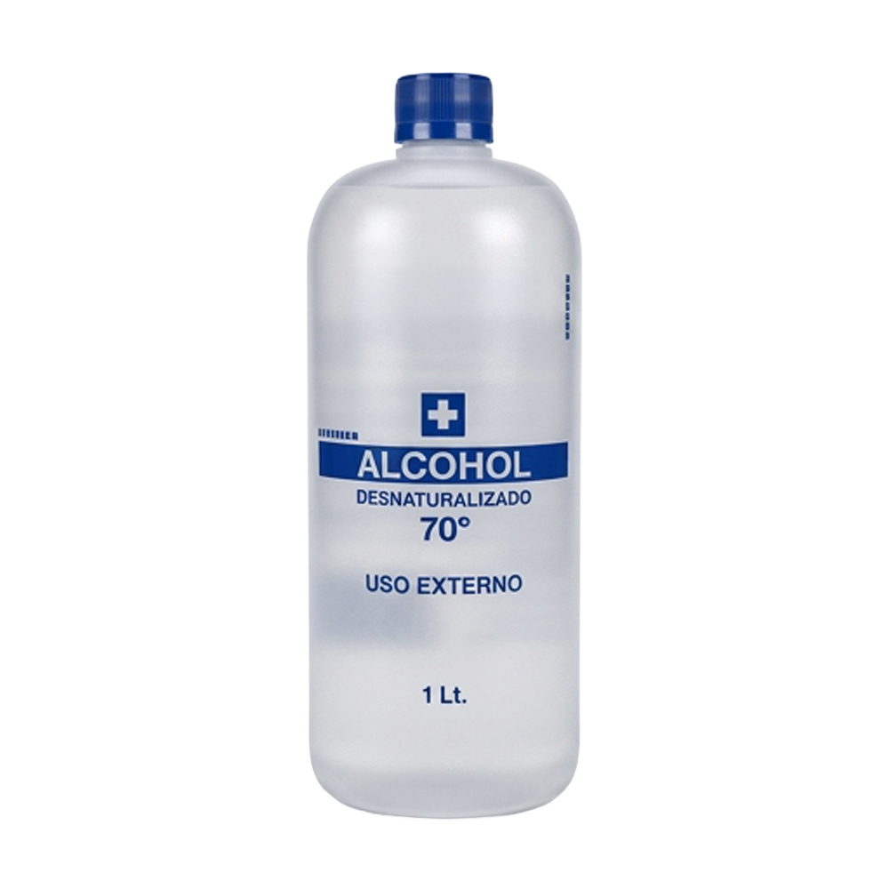 ALCOHOL ETILICO DESNATURALIZADO - 70º, 1 LT. - REUTTER