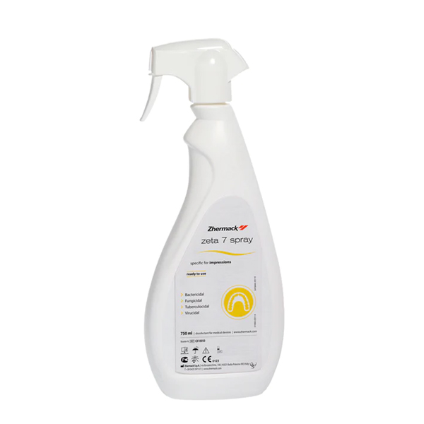 DESINFECTANTE PARA IMPRESIONES ZETA 7 SPRAY 750ML ZHERMACK