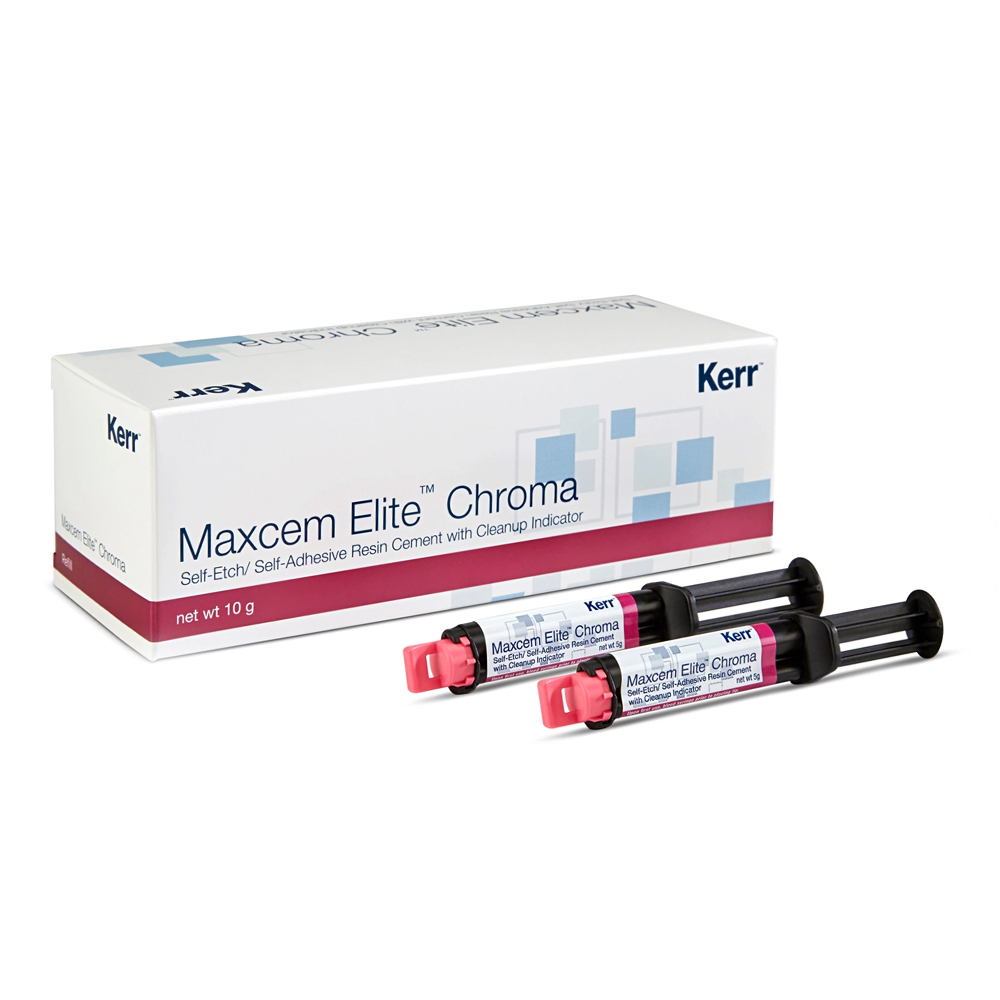 CEMENTO RESINA - MAXCEM ELITE CHROMA (2x5 GR) - KERR