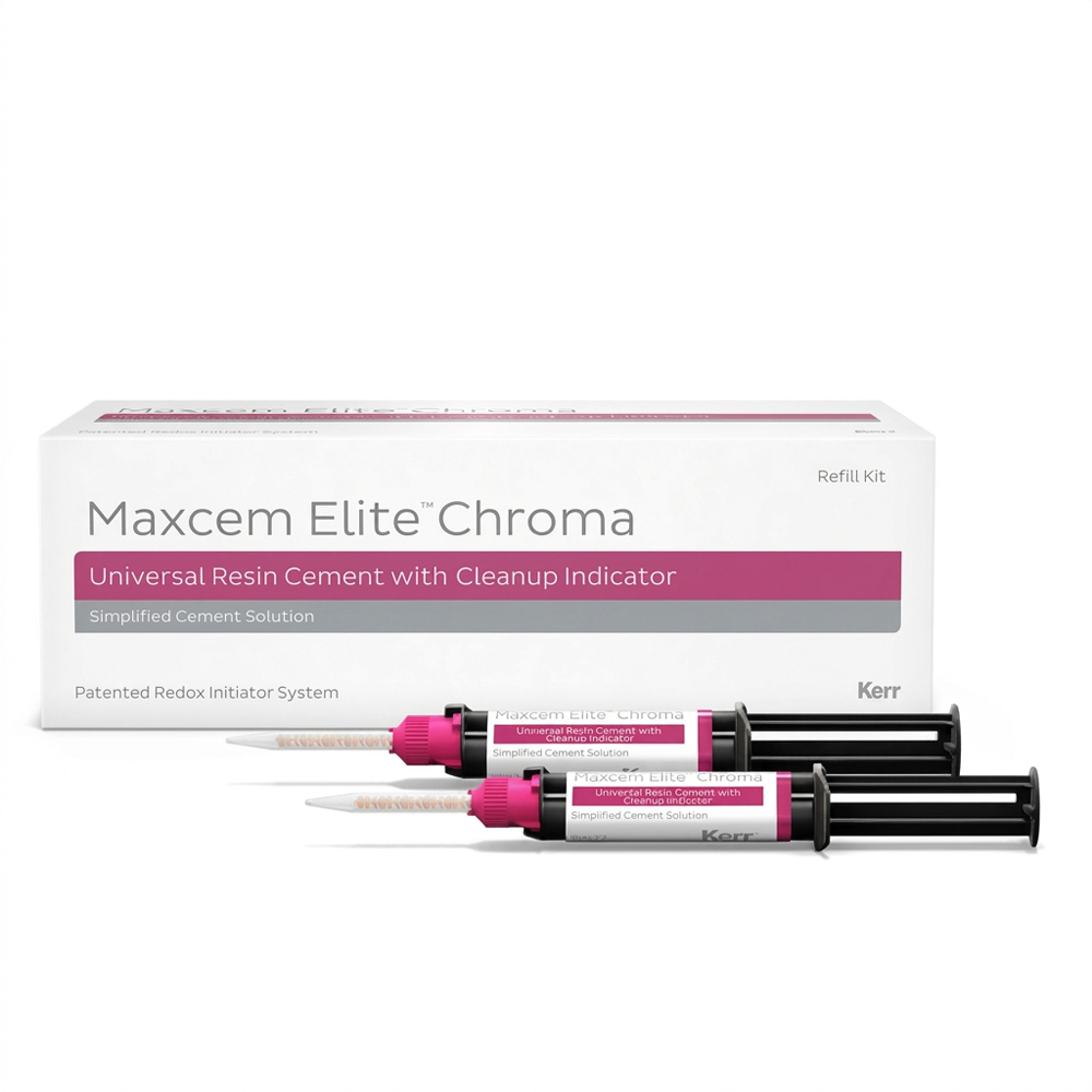 CEMENTO RESINA - MAXCEM ELITE CHROMA (2x5 GR) - KERR