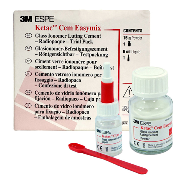 IONOMERO DE CEMENTACION - AUTOCURADO - KETAC CEM 15g/6ml- 3M