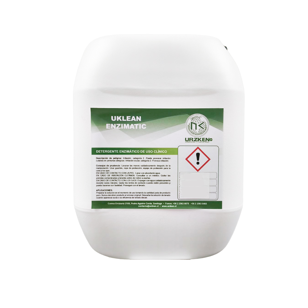 DETERGENTE ENZIMATICO - 5 LITROS - UKLEAN