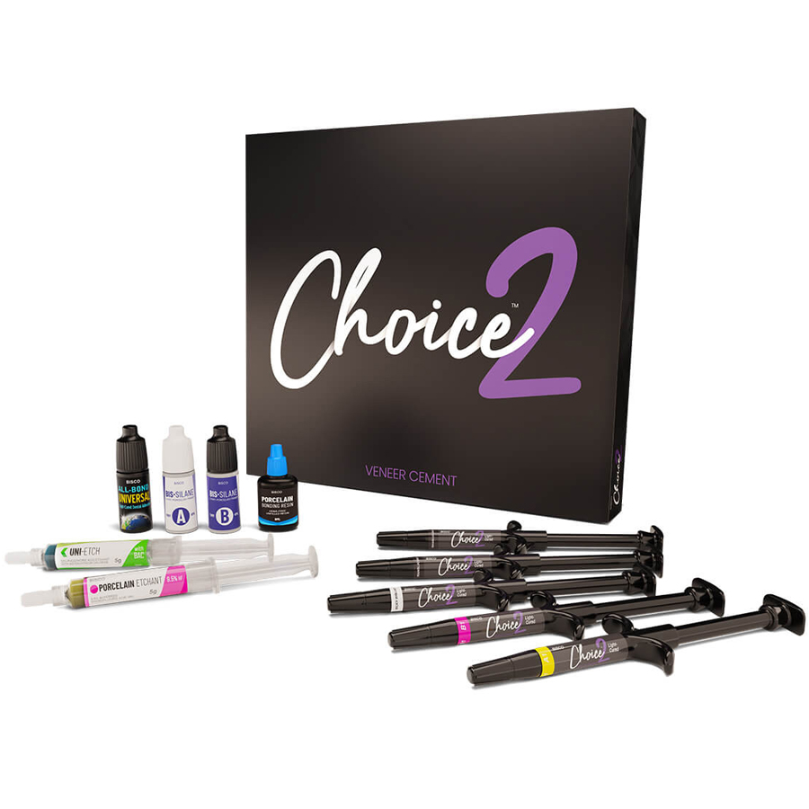 CHOICE 2 (KIT COMPLETO CEMENTACION ESTETICAS PARA CARILLAS) - BISCO
