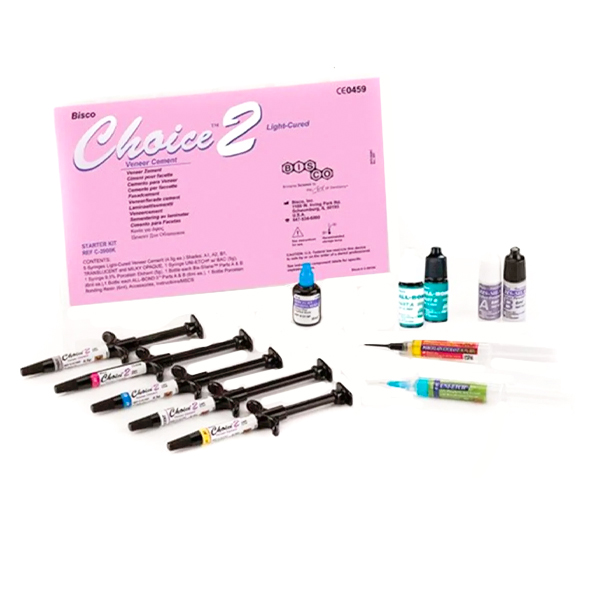 CHOICE 2 (KIT COMPLETO CEMENTACION ESTETICAS PARA CARILLAS) - BISCO
