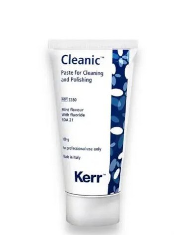 PASTA PROFILACTICA - CLEANIC CON FLUOR 100GR MENTA - KERR