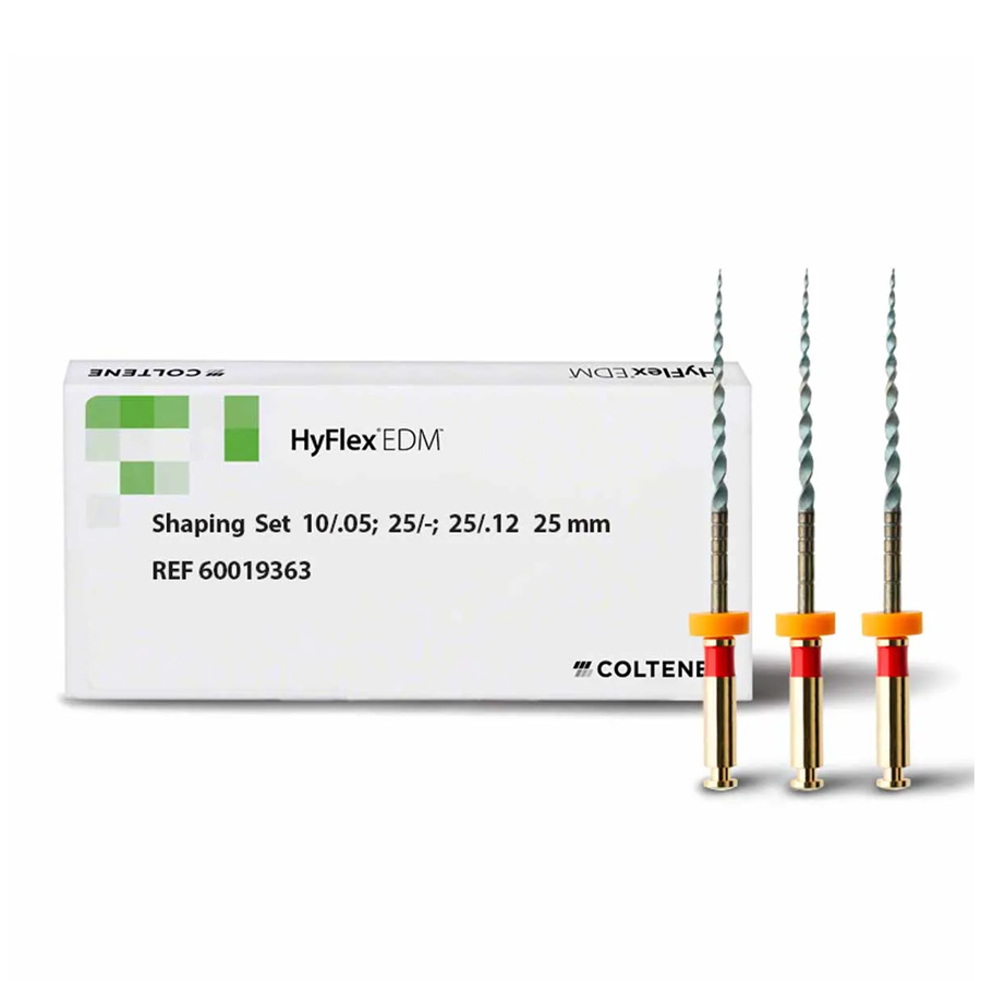 LIMA MECANIZADA - HYFLEX EDM SET DE CONFORMADO 3 PZAS - COLTENE