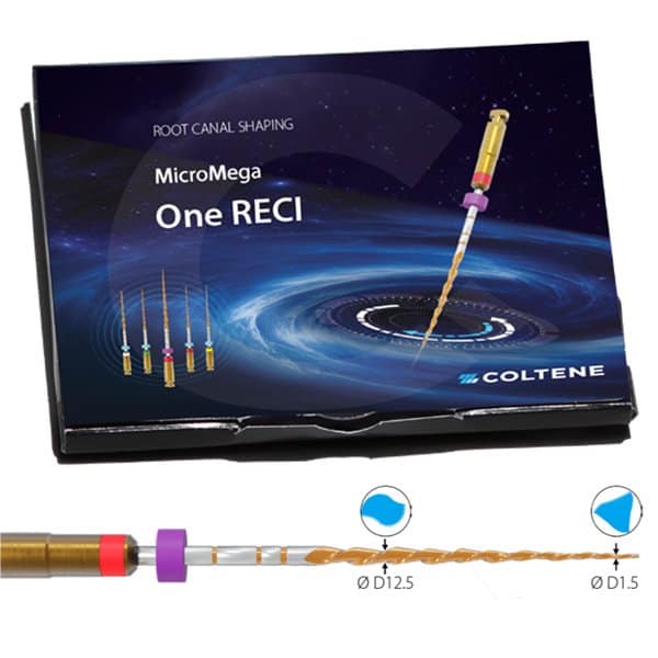 LIMA MECANIZADA - MICROMEGA ONE RECI BLISTER 5 UN. - COLTENE