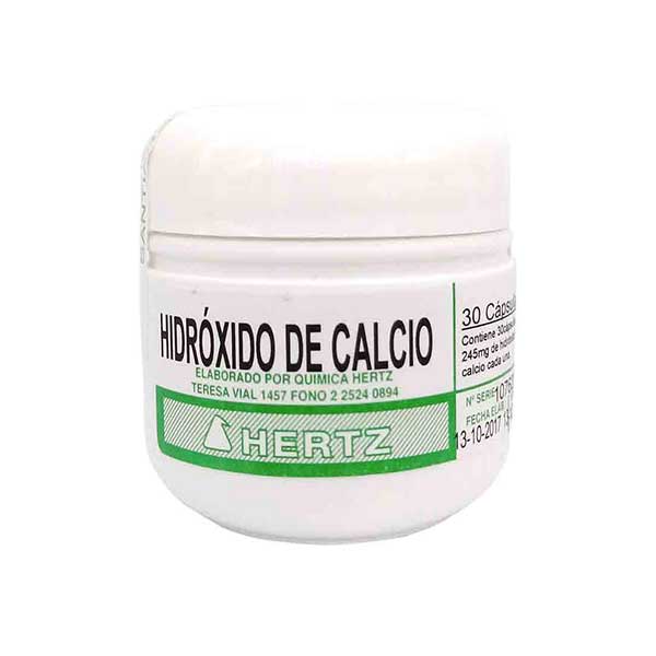 HIDROXIDO DE CALCIO - CAPSULAS 30 UN - HERTZ