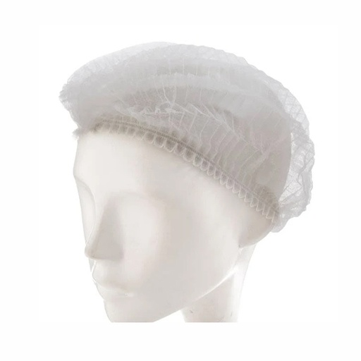 GORRO DESECHABLES - TIPO CLIP ELASTICO BOLSA X 100 UN