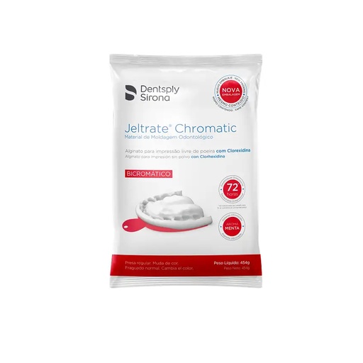 ALGINATO - JELTRATE CHROMATIC REGULAR 454GR - DENTSPLY