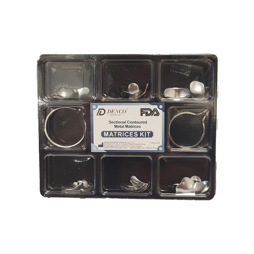 KIT DE MATRICES - 100 U + 2 ANILLOS DNC