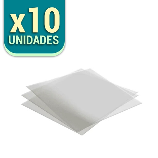 PAQUETE DE LAMINAS RIGIDAS PLANO RELAJACION TERMO 2MM X10U - OME