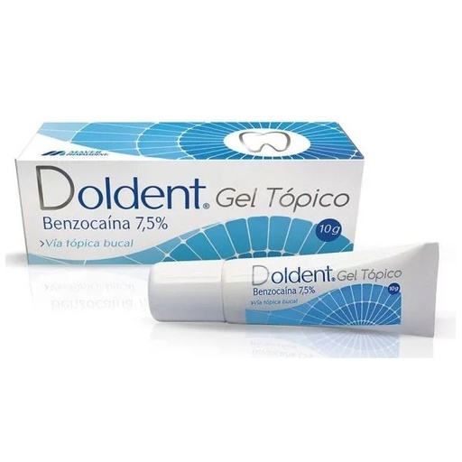 ANESTESIA - TOPICA DOLDENT BENZOCAINA 7.5% 10 GR