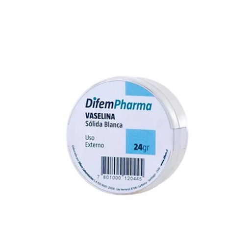 VASELINA SOLIDA BLANCA 24GRS