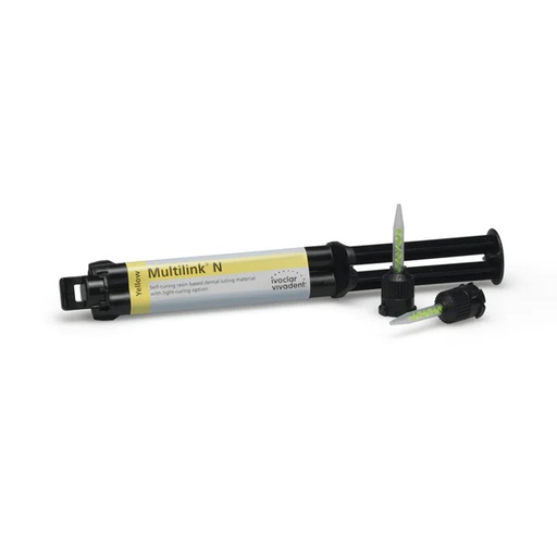 CEMENTO RESINA - AUTOCURADO - MULTILINK ,REPOSICION JERINGA AMARILLA - IVOCLAR