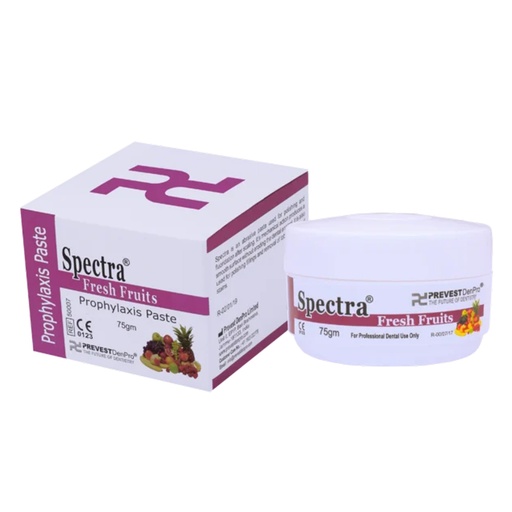 PASTA PROFILACTICA - SPECTRA CON FLUOR 75GR TUTTI FRUTTI - PREVEST