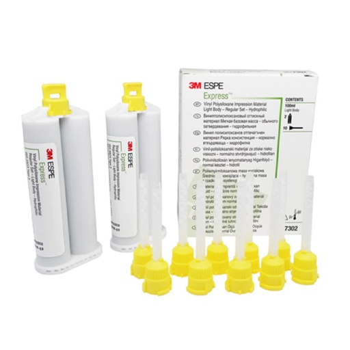 SILICONA ADICION - EXPRESS STD LIGHT BODY REGULAR (VERDE) - 3M