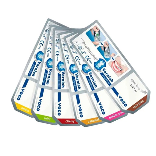 BARNIZ DE FLUOR - PROFLUORID 5%, 1 DOSIS - VOCO