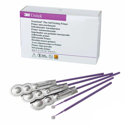ADHESIVO ORTODONCIA - TRANSBOND PLUS SELF ETCHING PRIMER X 20 PALETAS - 3M UNITEK