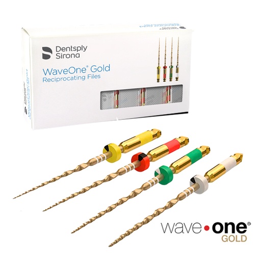 LIMA MECANIZADA - WAVEONE GOLD ASS 4FILES STERILE 25 MM - MAILLEFER