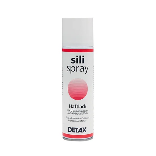 ADHESIVO PARA SILICONA CUBETAS  250ML - SILI SPRAY - DETAX