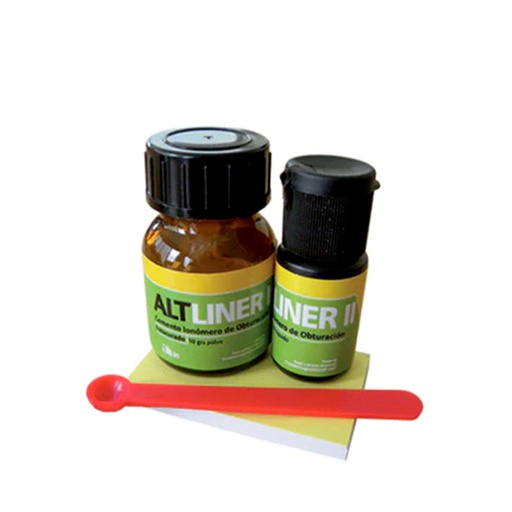 CEMENTO OBTURACION - ALT LINER 2 - 10GR POLVO + 5ML LIQUIDO
