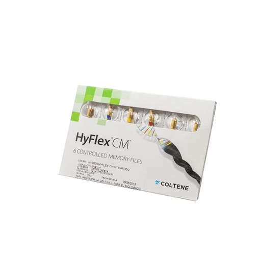 LIMA MECANIZADA - HYFLEX CM KIT SURTIDO 25MM 6 PZAS - COLTENE