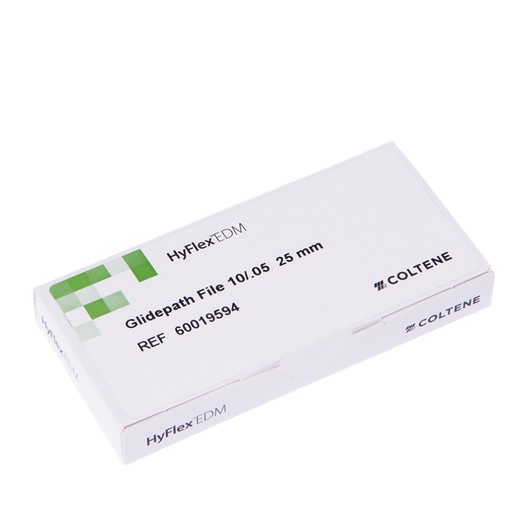 LIMA MECANIZADA - HYFLEX EDM GLIDEPATH 10/05 25MM, 3 PZAS MORADO - COLTENE