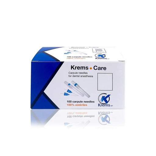 AGUJA LARGA CAJA 100 UNIDADES (0.40X41 mm) - KREMS