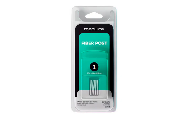 FIBER POST - POSTES DE FIBRA DE VIDRIO - N 1 -MAQUIRA 